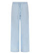 120% Lino Pantalone Ampio In Lino