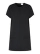 Courregès Heritage Black Wool Blend Dress