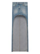 Courregès Denim Cotton Skirt