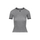 Courregès T-Shirt Houndstooth Contrast