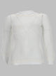 Alberta Ferretti Viscose Net Knit Top