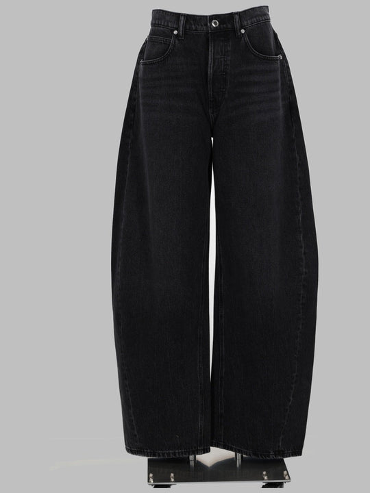 Alexander Wang Jeans "Blow Up" Con Logo In Strass