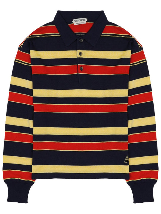 Jw Anderson Polo "Rugby" In Cotone