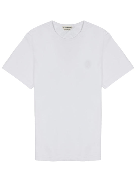 Jw Anderson T-Shirt Con Logo Ricamato