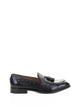 Fratelli Rossetti Black Leather Moccasin With Tassels