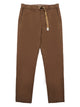 White Sand Pantalone In Cotone Con Cintura