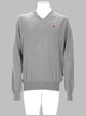 Comme Des Garcons Play Maglia In Cotone Con Patch Logo