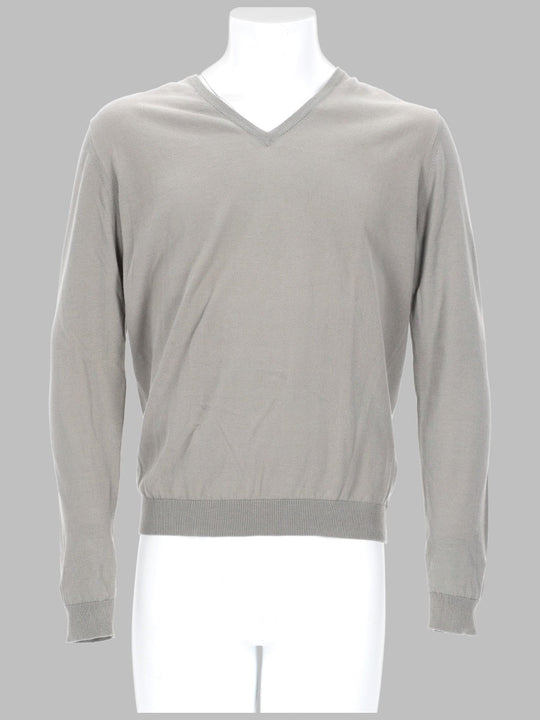 Roberto Collina Maglia In Cotone Con Scollo A V