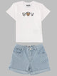 Moschino T-Shirt And Shorts Set