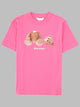 Palm Angels Neck Logo Brushed Reg Tee S/S Girl