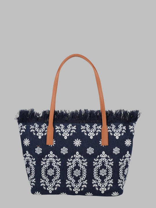 Mc2 Saint Barth Borsa "City" Medium Con Frange