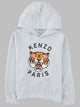 Kenzo Felpa Con Tigre Stampata