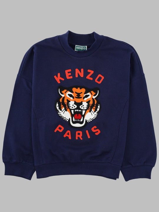 Kenzo Felpa Con Stampa Tigre