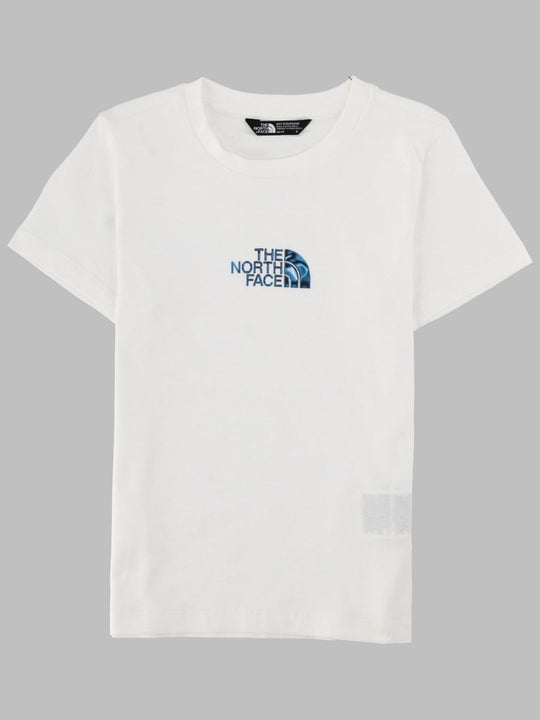 The North Face B Liquid Logo Reg Ss Tee Tnf White