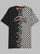 Sprayground Checkered Sketch Regular T-Shirt