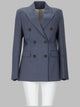 Golden Goose Baby Blue Double Breasted Blazer