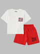 Moschino Maxi T-Shirt And Shorts Set