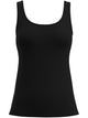Calida Black Cotton Top