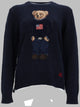 Polo Ralph Lauren Maglia "Bear" In Cotone E Lino