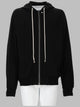 Rick Owens Felpa Con Zip E Cappuccio
