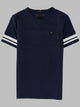 Tommy Hilfiger Contrast Sleeve Detail Tee S/S
