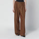 Dries Van Noten Pantalone Sartoriale Con Cintura