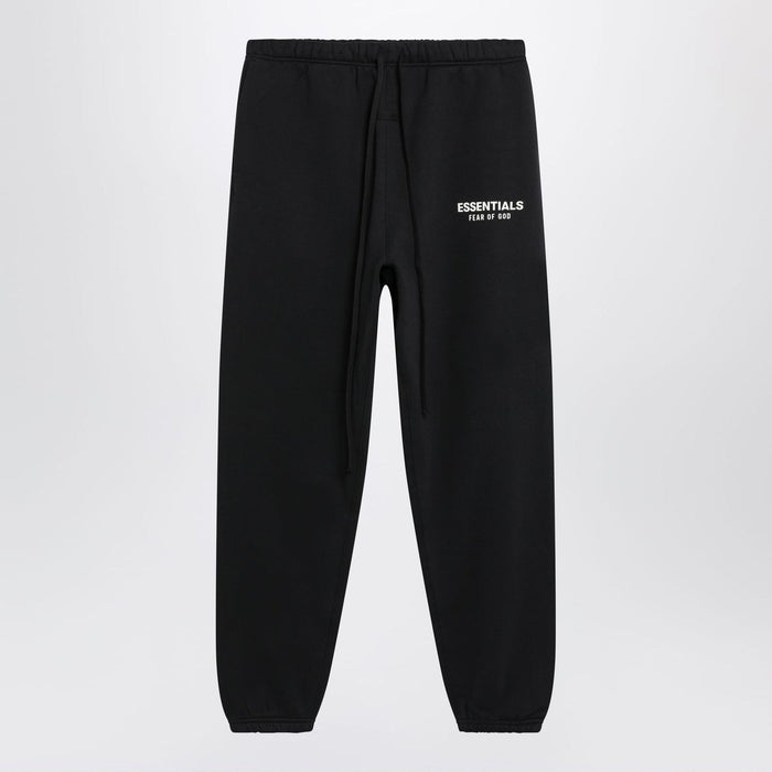Fear Of God Essentials Black Cotton Jogging Trousers