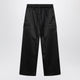 Fear Of God Essentials Black Satin Cargo Trousers