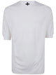 Md75 Light Cotton Boxi Short Sleeves Sweater