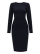Victoria Beckham Fitted Dress With Long Sleeves