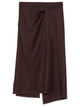 Victoria Beckham Pressed Tailored Skirt