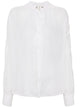 Forte Forte White Cotton Silk Bohemian Shirt