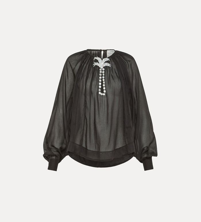 Forte Forte Pearl Suiteembroidery Co/Se Voile B