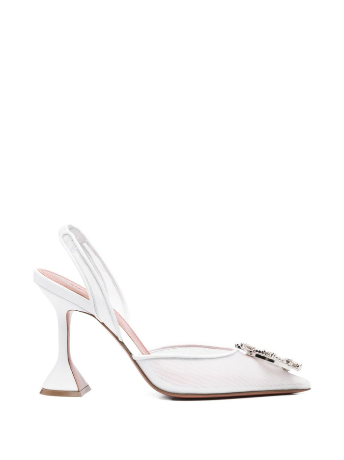 Amina Muaddi Begum Slingback Pumps