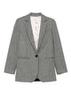 Forte Forte Grey Chevron Wool Chic Jacket