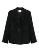 Forte Forte Black Pinstriped Cloth Jacket
