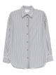 Forte Forte Notte Chic Striped Taffetas Shirt