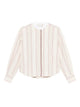 Forte Forte Striped Cotton Grandfather Shirt Ve