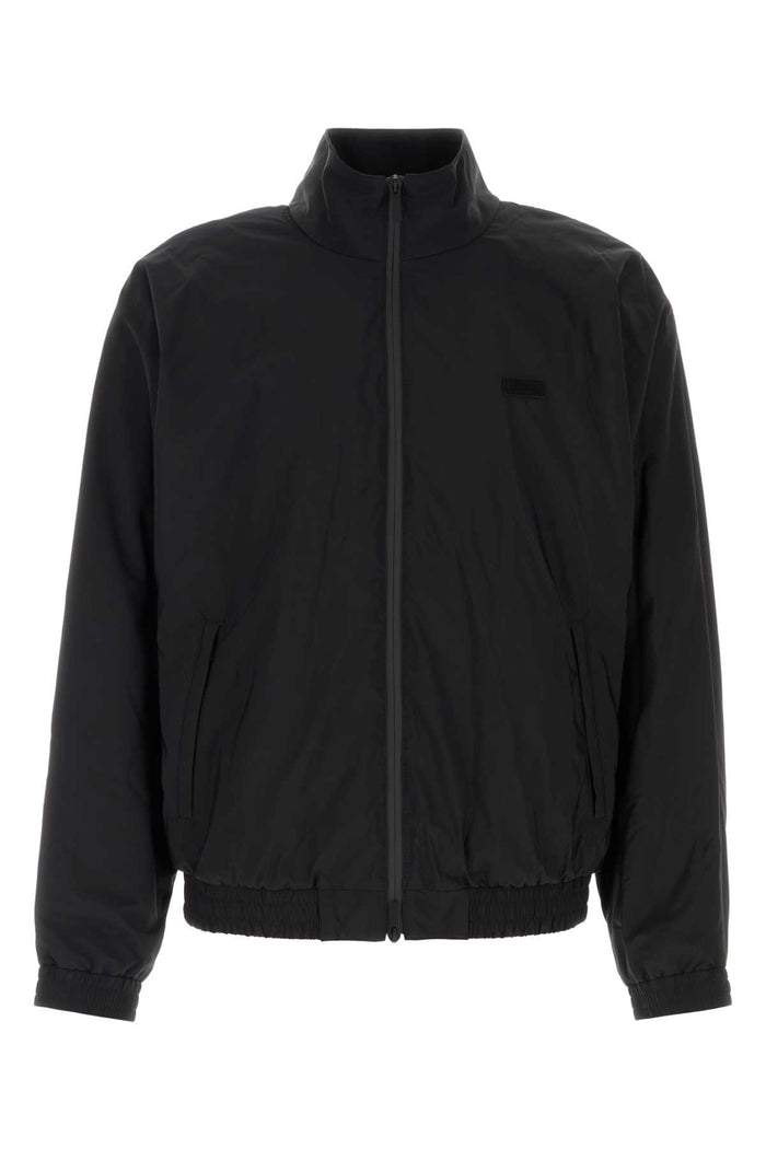 Ferragamo Black Wool Blend Jacket