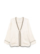 Forte Forte White Acrylic Viscose Jacket