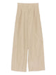 Forte Forte Beige Polyester Cotton Trousers