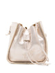 Forte Forte Leather Drawstring Bag