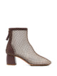 Forte Forte Strass Mesh Ankle Boots