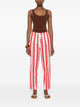 Forte Forte Striped Drawstring Trousers