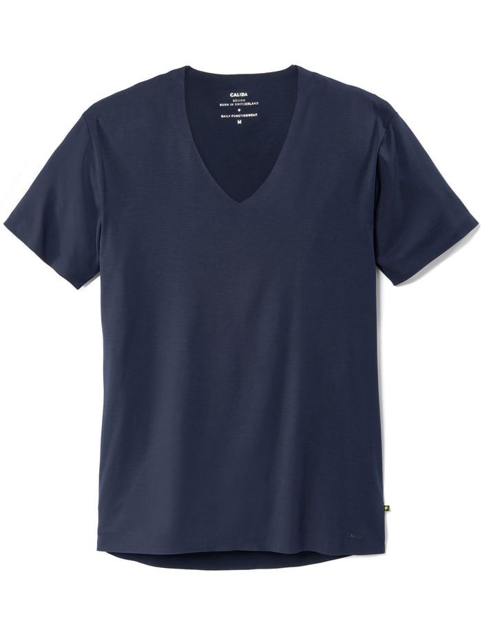 Calida Blue Lyocell T-Shirts