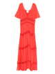 Forte Forte Cotton And Silk V-Necked Dress