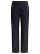 Ines De La Fressange Blue Viscose Trousers
