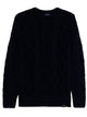 Paul & Shark Cable Knit Crewneck Wool Sweater