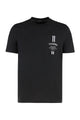 Paul & Shark Black Cotton T-Shirt With Logo