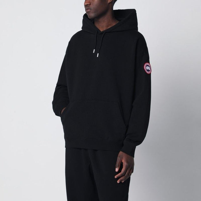 Canada Goose Black Hooded Sweatshirt